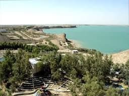  سومین دریاچه بزرگ ایران "دریاچه هامون" کاملا" خشک شد 