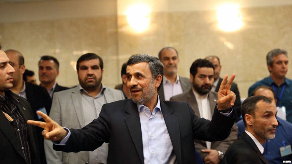 احمدی نژاد کاندید ریاست جمهوری ایران شد