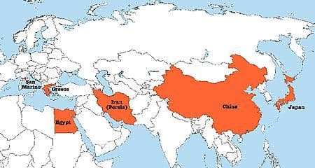 کشور ایران در بین ده سرزمین و ملت قدیمی جهان 