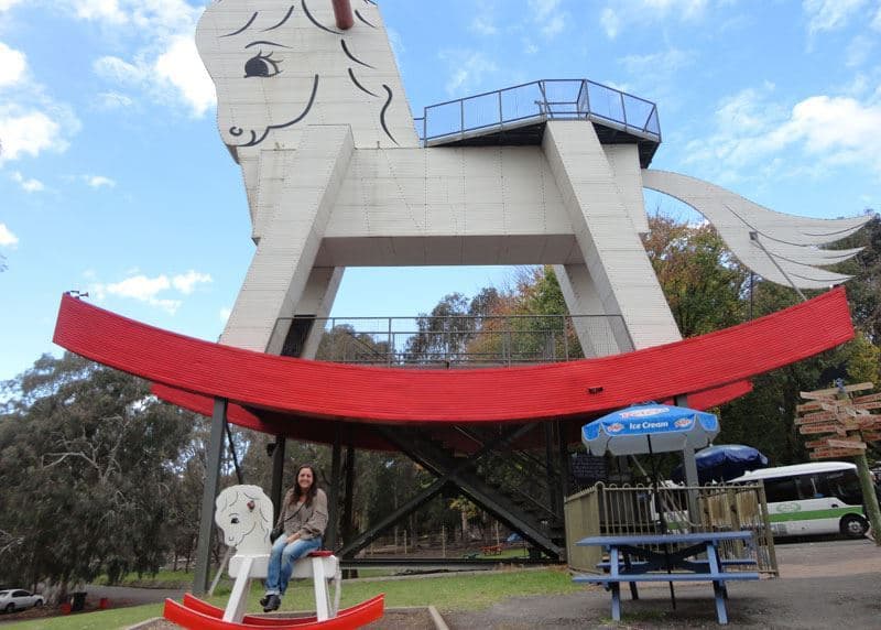 گردشگری استرالیا/آدلاید...استرالیای جنوبی/ محل تفریحی کارخانه اسباب بازی  (Big Rocking Horse )