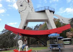 گردشگری استرالیا/آدلاید...استرالیای جنوبی/ محل تفریحی کارخانه اسباب بازی  (Big Rocking Horse )