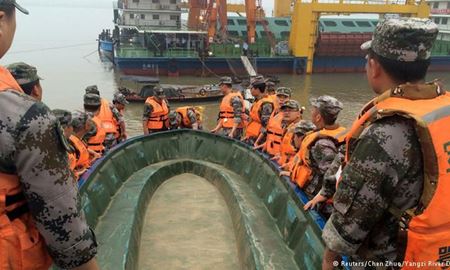 شمار کشته شدگان کشتی تفریحی چینی به ۴۳۱ نفر افزایش یافت