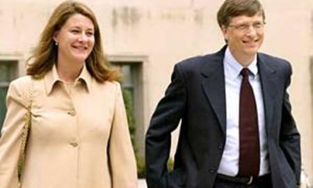 بیل گیتس و همسرش، ثروتمندترین زوج در سال ۲۰۱۵
