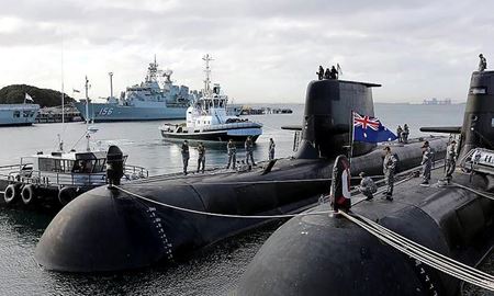بزرگترین قرارداد نظامی استرالیا با فرانسه امضا شد
