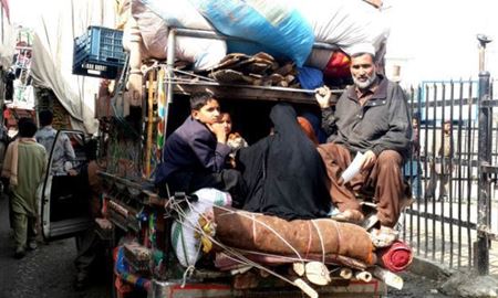 آوارگی نیم ملیون افغان در سال 2016.............