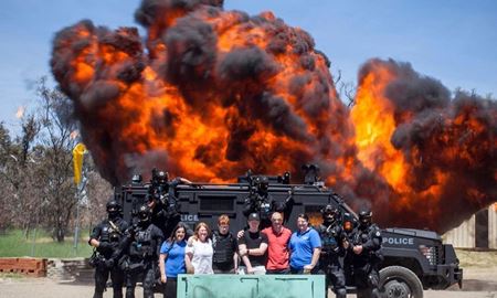 حرکت ارزشمند پلیس استرالیا برای یک کودک سرطانی 