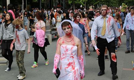 رویدادهای استرالیا...ملبورن / راهپیمای زامبی ها در ملبورن ( Melbourne Zombie Walk)  شنبه 4 نوامبر2017