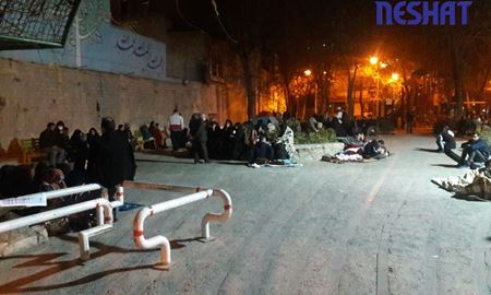آماده باش صد در صدی مردم و کلیه سازمانهای امدادی در تهران پس از وقوع زلزله ۵.۲ ریشتری 