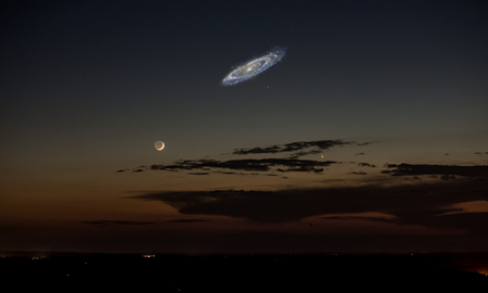  اندازه کهکشان "آندرومدا" توسط اختر شناسان استرالیا مشخص شد