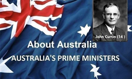 نخست‌ وزیران استرالیا ، از ابتدا تا کنون -چهاردهمین نخست وزیر استرالیا - جان کرتین John Curtin