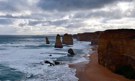جاده زیبای "گریت اوشن روود" ایالت ویکتوریا ، در معرض نابودی 