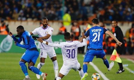شکست پرسپولیس و توقف استقلال در هفته دوم لیگ فوتبال قهرمانان آسیا