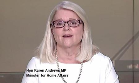 زندگینامه خانم کارن اندروز، وزیر کشور استرالیا