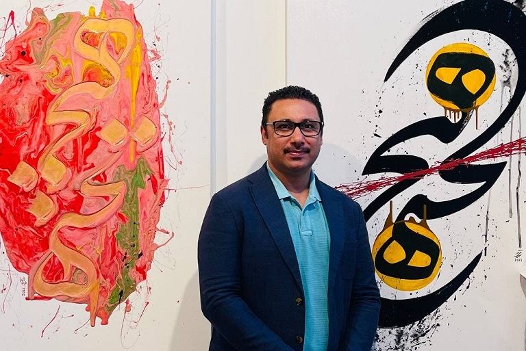 گفتگو با آقای رضا تقی پور، خطاط، نقاش و گرافیست ساکن استرالیا در شهر سیدنی