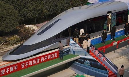 آغاز به کار سریع ترین قطار جهان در چین