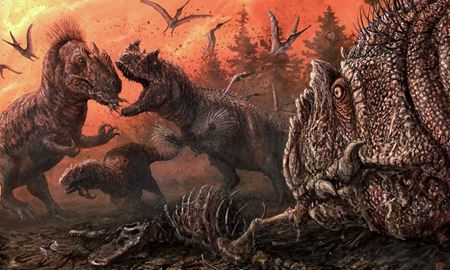 اطلاعات تازه از چگونگی انقراض دایناسورها در زمین