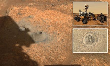 ناپدید شدن عجیب سنگ مریخی در حفاری‌های ناسا