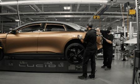 افزایش چشمگیر ارزش خودروسازی لوسید با عرضه نخستین خودرو