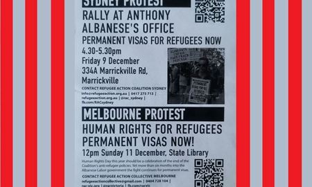 تجمع پناهندگان بلاتکلیف استرالیا در سیدنی و ملبورن