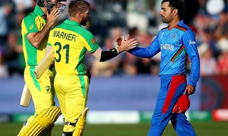 شکست کریکت افغانستان مقابل استرالیا در یک بازی پرماجرا