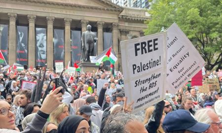 دعوت از دانش آموزان ملبورن برای شرکت در راهپیمایی حمایت از فلسطین