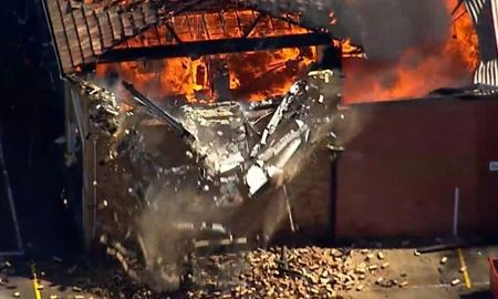 آتش‌سوزی مهیب در کارخانه کف‌پوش چوبی در حومه سیدنی