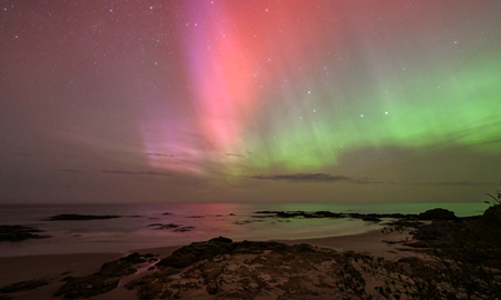 فعال شدن طوفان خورشیدی؛ شفق جنوبی از امشب در بخش‌هایی از استرالیا قابل مشاهده است