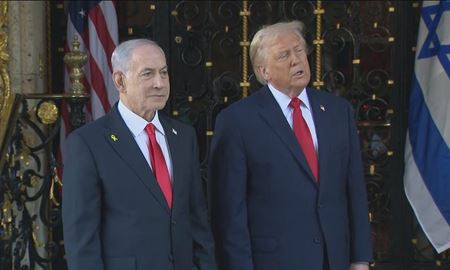دیدار نخست وزیر اسرائیل با دونالد ترامپ، با موضوع ایران  