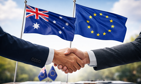 توافق بزرگ در راه است؛ استرالیا و اروپا در آستانه امضای پیمان تجارت آزاد