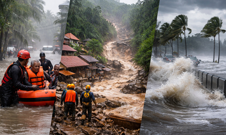 طوفان و سیل در آسیا و اقیانوسیه؛ چندین کشور در وضعیت اضطراری/ از فیلیپین تا استرالیا؛ خسارات گسترده و تخلیه هزاران نفر