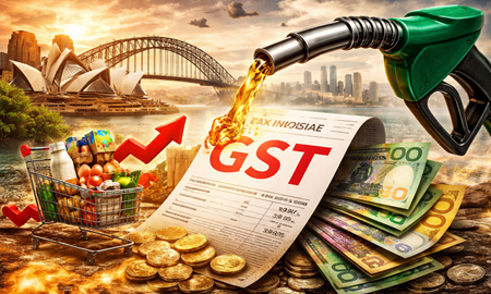 بررسی کاهش مالیات (GST) در استرالیا همزمان با جهش قیمت سوخت